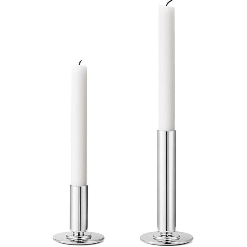 Georg Jensen - Manhattan Ljusstake Set, 2 delar