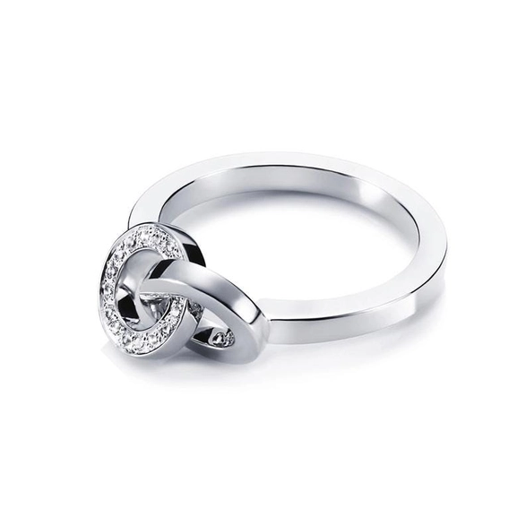 You & Me Ring White Gold - Efva Attling ringar - Snabb frakt & paketinslagning - Nordicspectra.se