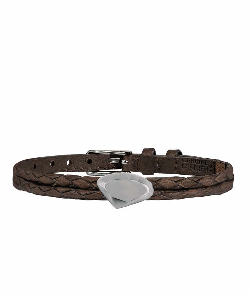 AROCK - BROOKLYN Armband Brun StĆl