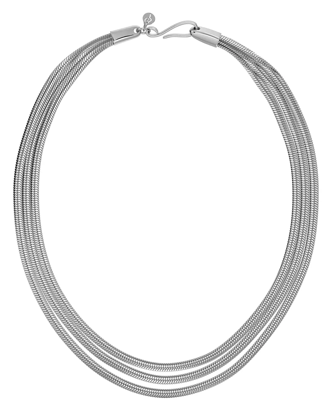 Edblad - Herringbone Triple Necklace Steel