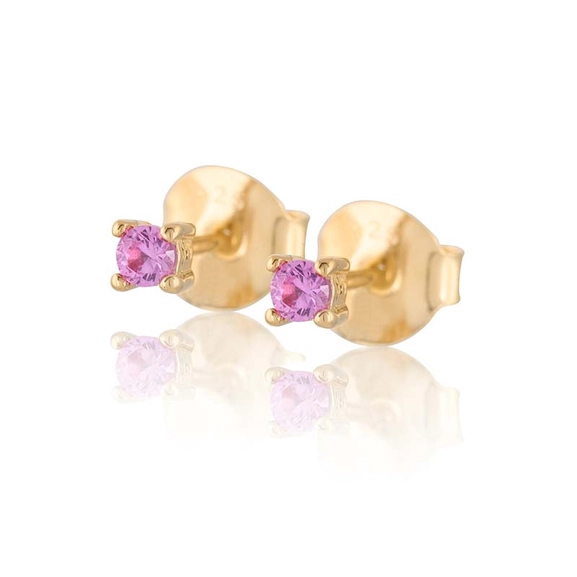 Time To Glow Mini Earrings XS - Pink Guld - Carolina Gynning - Suuri valikoima & ilmainen lahjapaketointi - Nordicspectra.fi