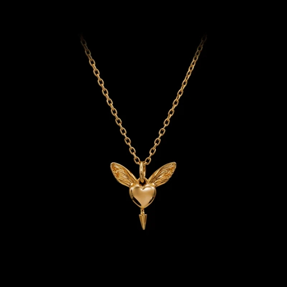 Lovers Necklace Gold - Maria Nilsdotter - Schmuck im skandinavischen Design - Nordic Spectra