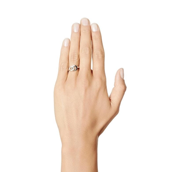 You & Me Ring White Gold - Efva Attling ringar - Snabb frakt & paketinslagning - Nordicspectra.se