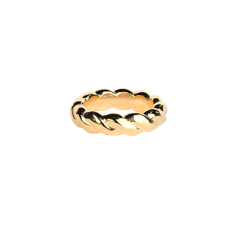Emma Israelsson - Knot Band Ring Gold