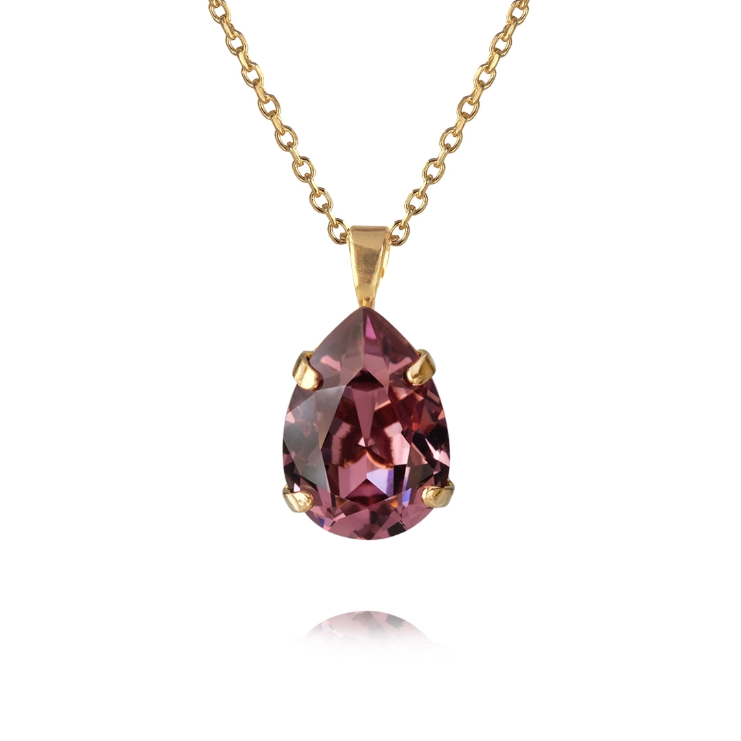 Caroline Svedbom - Mini Drop Necklace Gold Iris