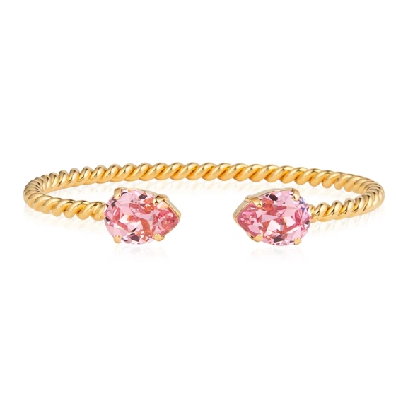 Mini Drop Bracelet Gold Light Rose - Caroline Svedbom - Nopea toimitus ja lahjapakkaus - Nordic Spectra