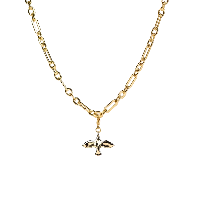 Emma Israelsson - Organic Dove Chunky Chain Necklace Gold