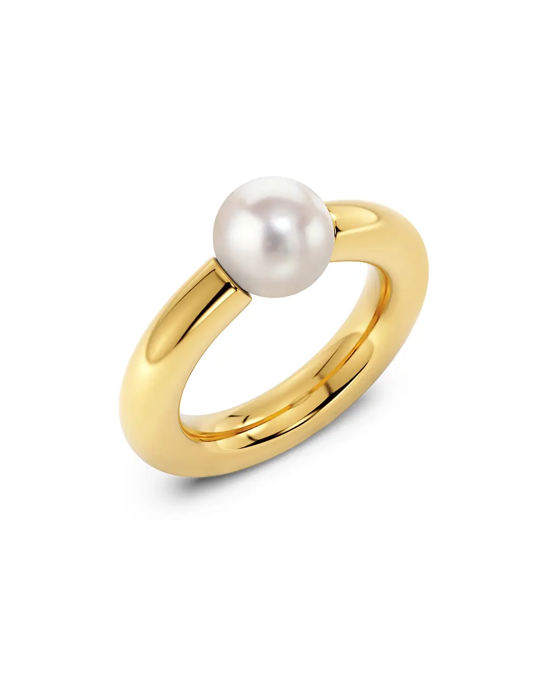 Edblad - Modernist Pearl Ring Gold