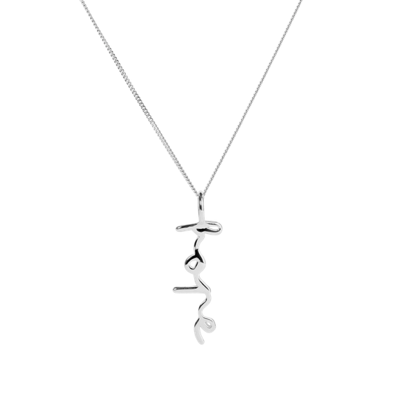 hope necklace silver