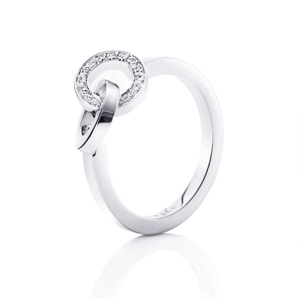 You & Me Ring White Gold - Efva Attling ringar - Snabb frakt & paketinslagning - Nordicspectra.se