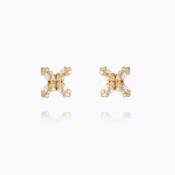 Crystal Mini Star Earrings Gold Crystal - Caroline Svedbom - Nopea toimitus ja lahjapakkaus - Nordic Spectra