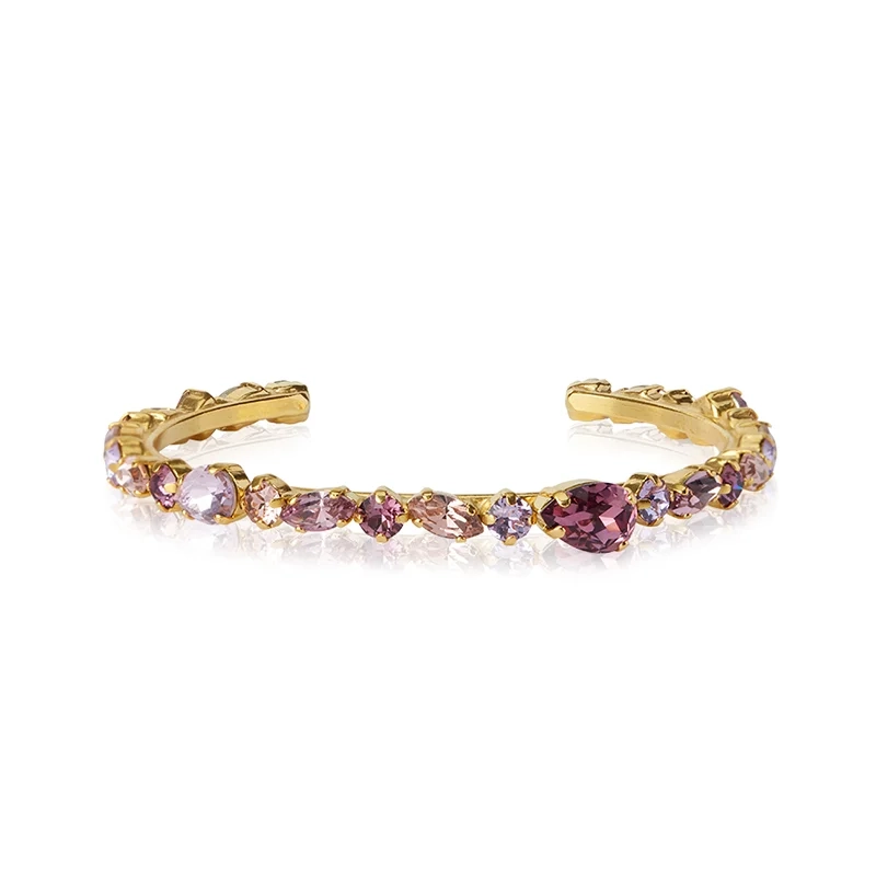 Caroline Svedbom - Antonia Bangle Gold Violet Combo