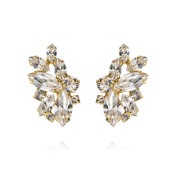 Havanna Earrings Gold Crystal - Caroline Svedbom - Nopea toimitus ja lahjapakkaus - Nordic Spectra