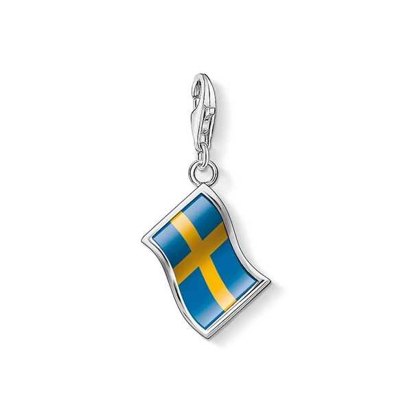 Svenska Flaggan Berlock - Thomas Sabo berlock - Snabb frakt & paketinslagning - Nordicspectra.se