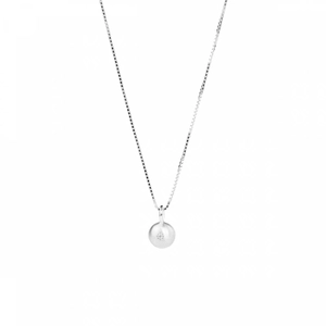 Sparkling Globe Necklace Silver von Emma Israelsson, Schneller Versand - Nordicspectra.de