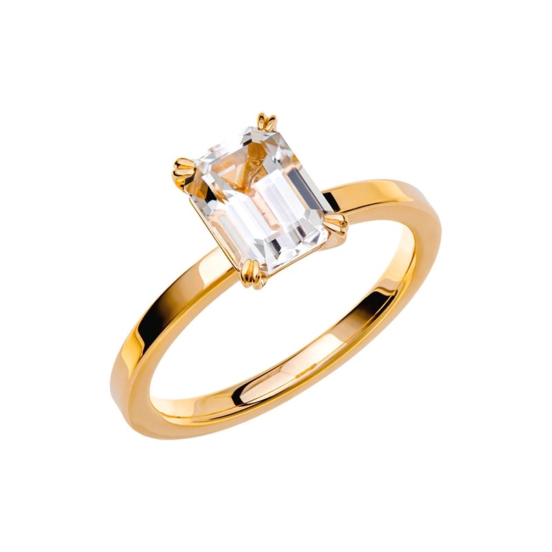 Schalins - Fairytale 1 18K SnĆ¶vit Beryll 1.4 ct Guld