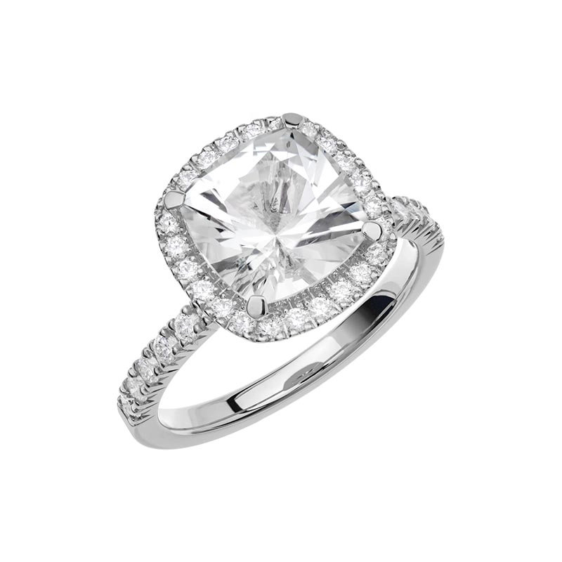 Schalins - Fairytale 12 18K SnĆ¶vit Beryll 2.8 ct Vitguld