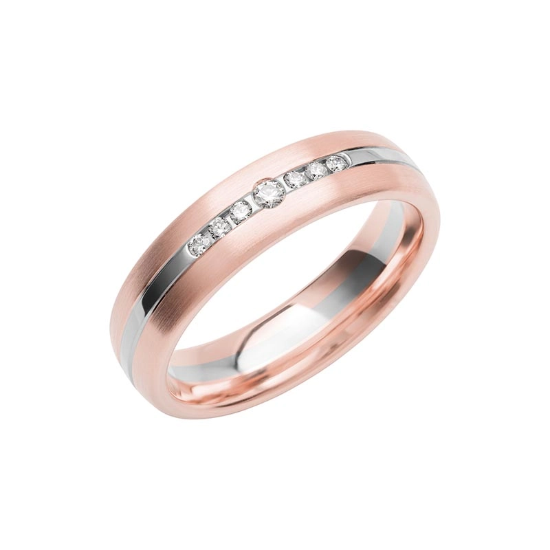 Schalins - Color Of Love SR4026 RosĆ©guld/Vitguld 0.09 ct