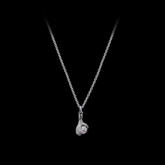 Tiny Claw Pearl Necklace - Maria Nilsdotter - 1-2 dagars leverans - Nordic Spectra