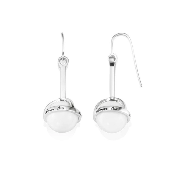 Amor Fati Globe Earrings - White Agate - Efva Attling örhängen - Snabb frakt & paketinslagning - Nordicspectra.se