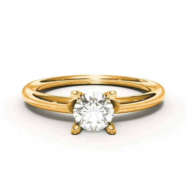 Aure 2D Guld - Vigsel- & förlovningsringar - Schalins - Fri storleksändring* - Nordic Spectra