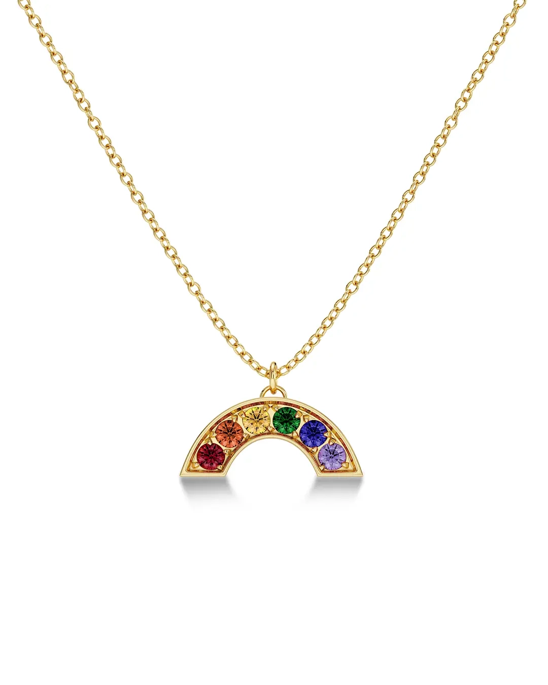 Edblad - Rainbow Necklace Gold