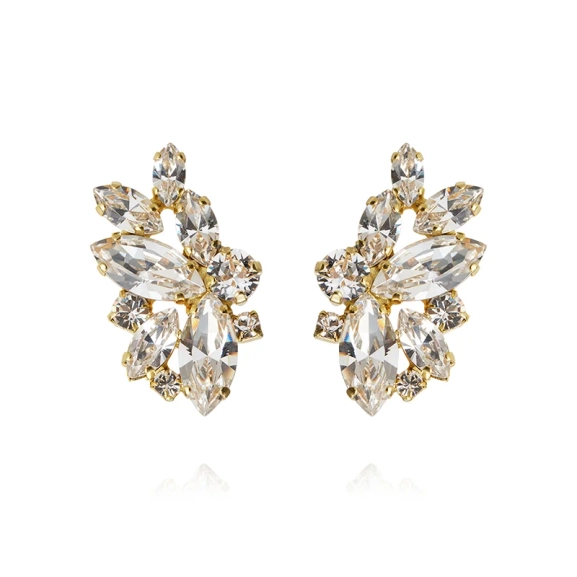 Havanna Earrings Gold Crystal - Caroline Svedbom - Nopea toimitus ja lahjapakkaus - Nordic Spectra