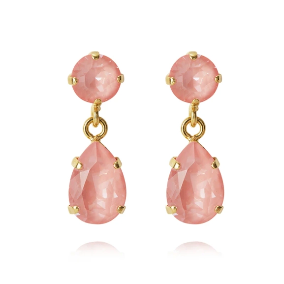 Mini Drop Earrings Gold Flamingo Ignite - Caroline Svedbom - Nopea toimitus ja lahjapakkaus - Nordic Spectra