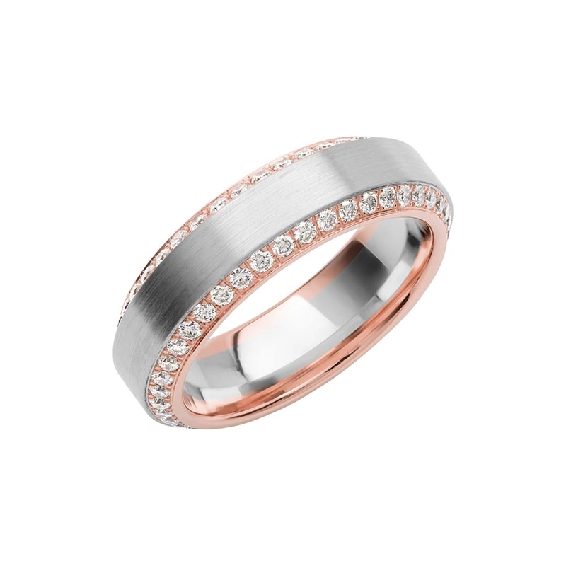 Schalins - Color Of Love SR4016 RosĆ©guld/Vitguld 0.84 ct