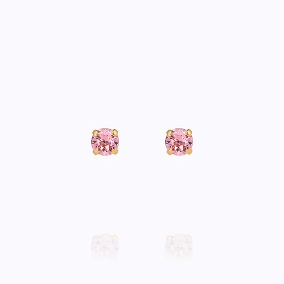 Mini Stud Earrings Gold Light Rose - Caroline Svedbom - Nopea toimitus ja lahjapakkaus - Nordic Spectra