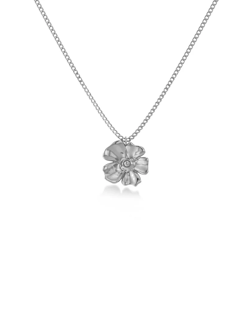 Edblad - Floral Necklace S Steel
