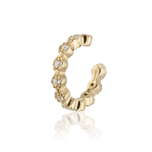Time To Glow Mini Ear Cuff Gold - Carolina Gynning - Moderna smycken med en betydelse - Nordic Spectra