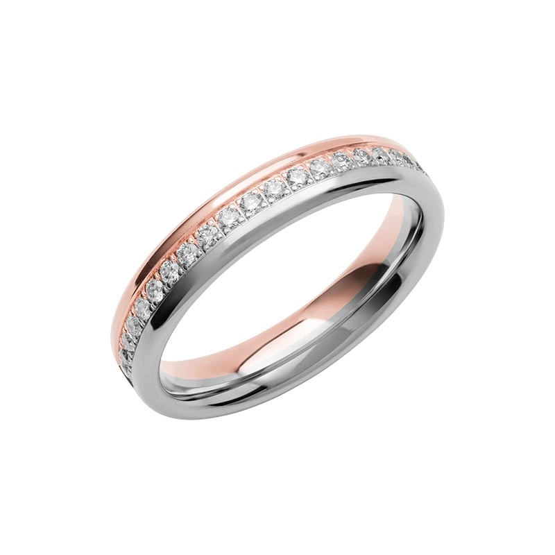 Schalins - Color Of Love SR4017 RosĆ©guld/Vitguld 0.24 ct