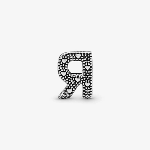 Buchstabe R Alphabet-Charm von PANDORA, Schneller Versand - Nordicspectra.de