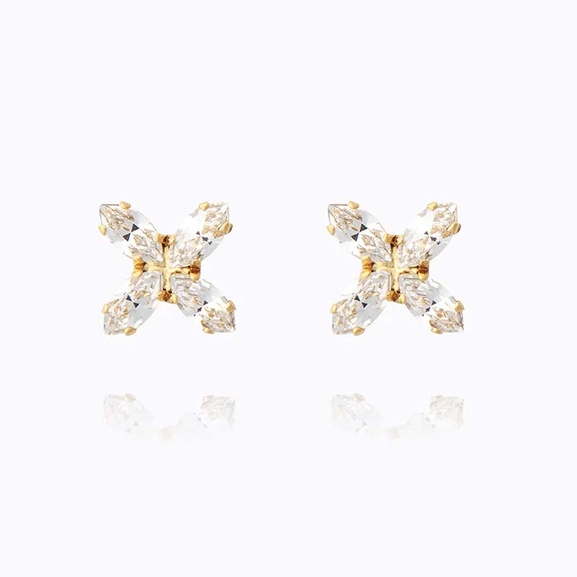 Crystal Star Earrings Gold Crystal - Caroline Svedbom - Nopea toimitus ja lahjapakkaus - Nordic Spectra