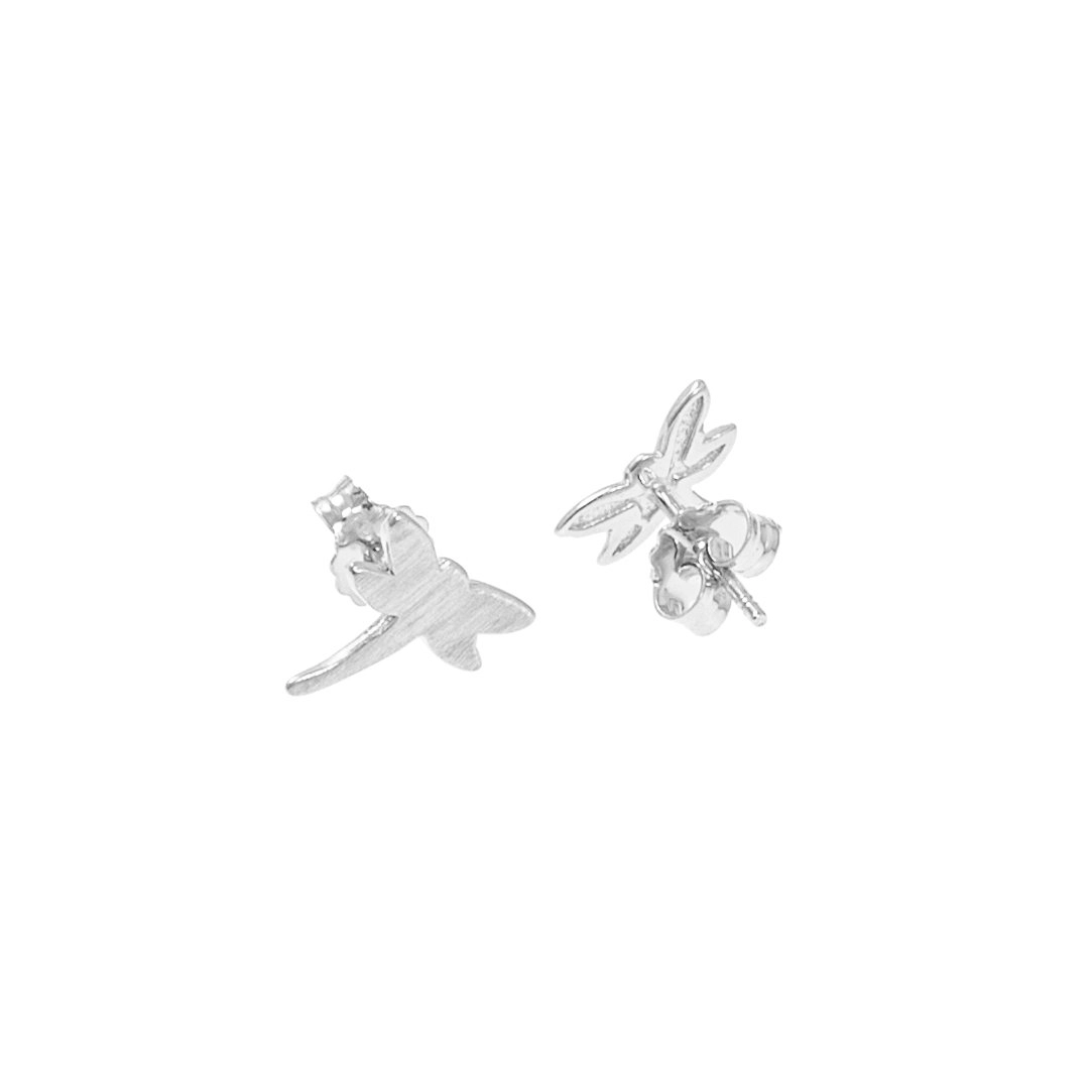 CU Jewellery - Dragonfly Ear Silver