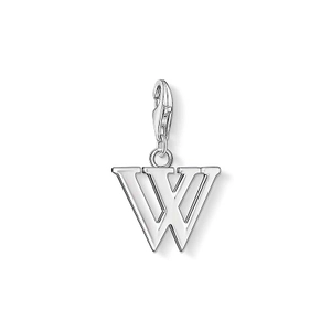 Charm-Anhänger Buchstabe W von Thomas Sabo, Schneller Versand - Nordicspectra.de