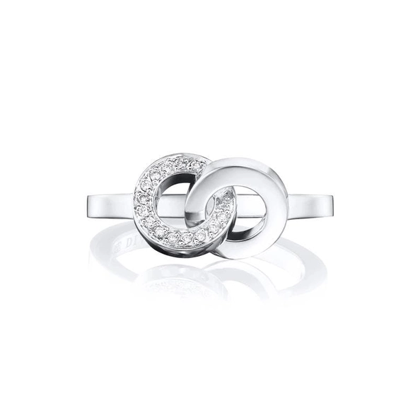 You & Me Ring White Gold - Efva Attling ringar - Snabb frakt & paketinslagning - Nordicspectra.se