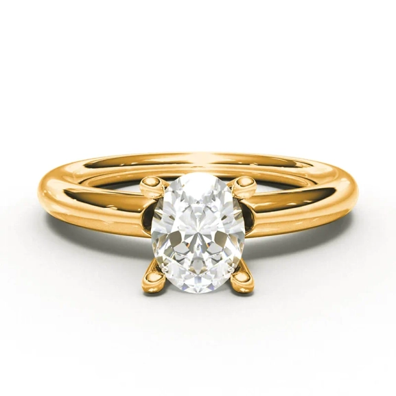 Aure 7D Guld - Vigsel- & förlovningsringar - Schalins - Fri storleksändring* - Nordic Spectra