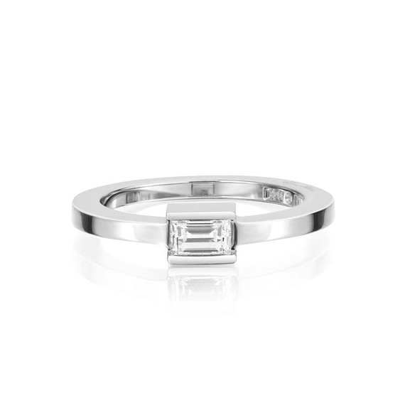 Deco Wedding Ring White Gold - Efva Attling ringar - Snabb frakt & paketinslagning - Nordicspectra.se