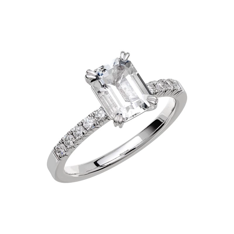 Schalins - Fairytale 2 18K SnĆ¶vit Beryll 1.4 ct Vitguld